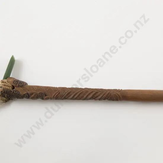 A early C20th Toki Poutangata (ceremonial adze)