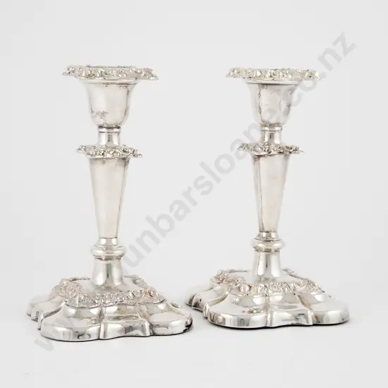 Pair S/P Table Candlesticks