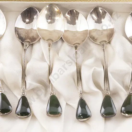 Six NZ S/S Coffee Spoons