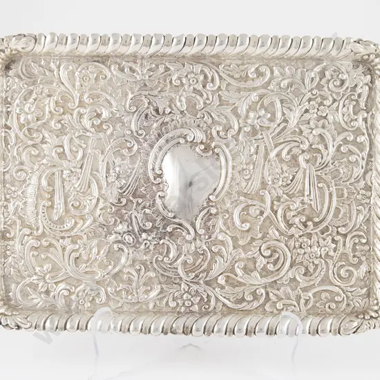 Edw VII S/S Vanity Tray