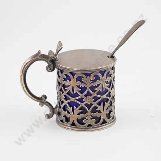 Vict S/S Mustard Pot