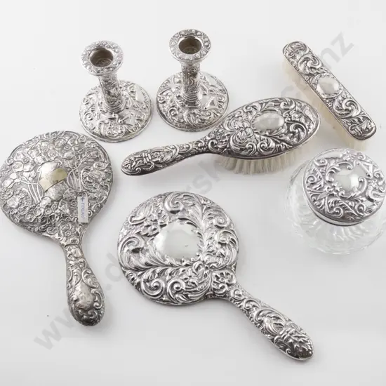 S/S 6 Piece Dressing Table Set