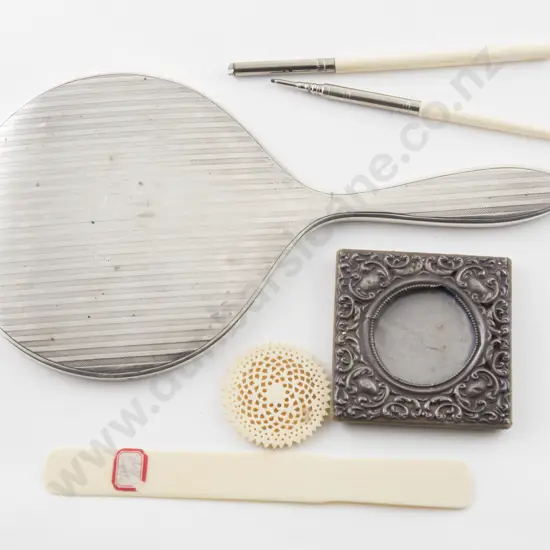 S/S Back Hand Mirror