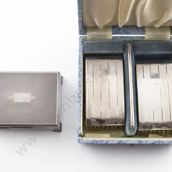 QEII S/S Oblong Cigarette Box