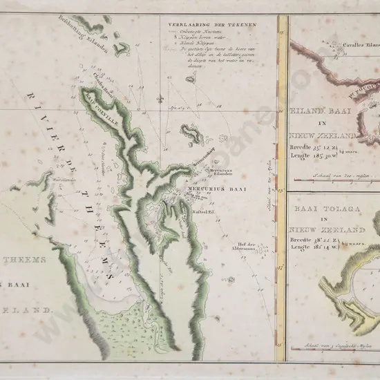 C1790 Handcoloured Book Plate Chart