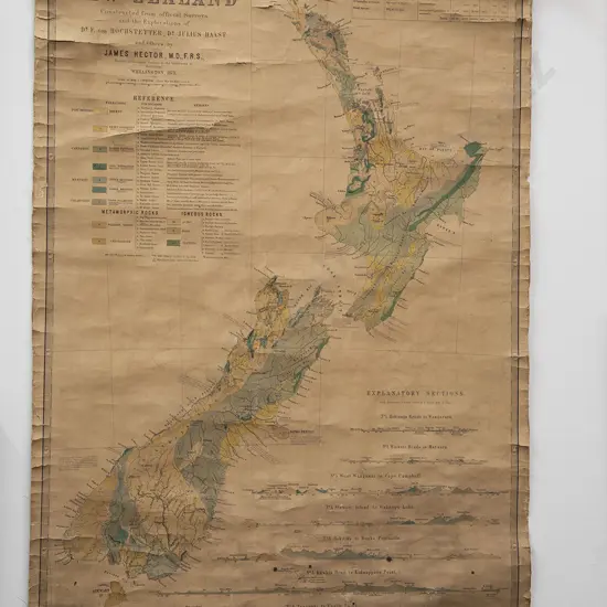 Geological Sketch Map of NZ