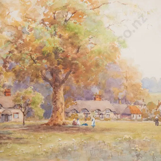 C H Howorth - Picnicking under Trees