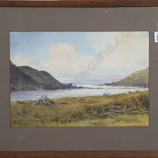 W J Rush - NZ Coastal Landscape (1919)