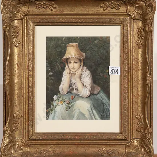 Unknown European - The Basket of Flowers