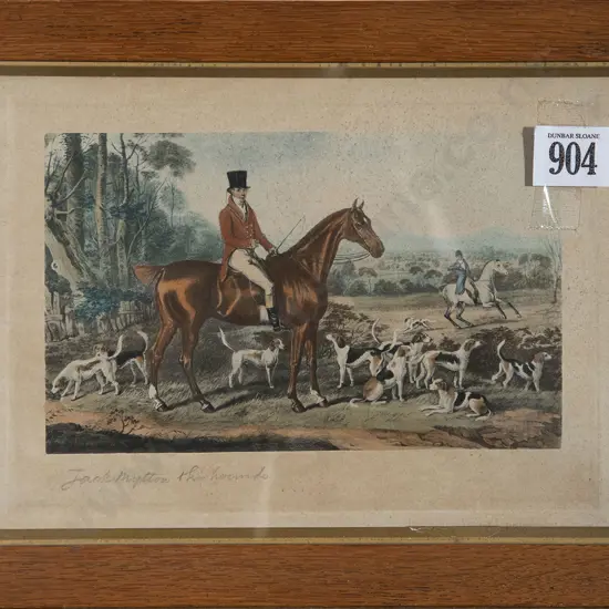 Five Late C19th Sporting Prints