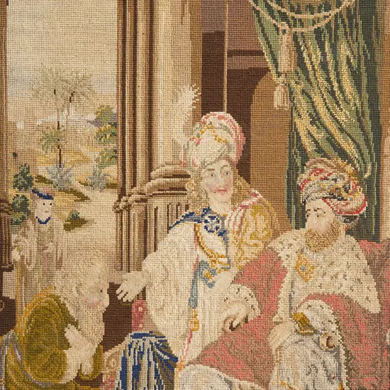 Victorian Tapestry Panel