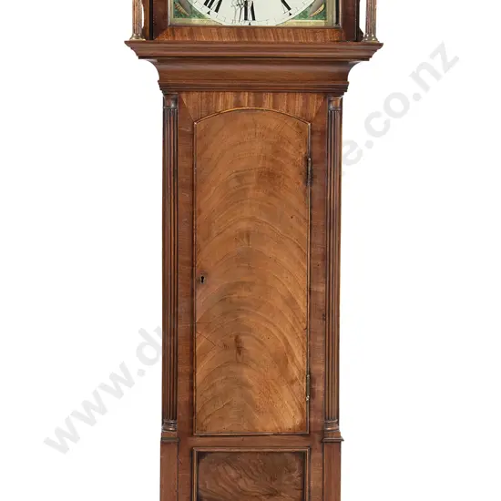 Geo III Scottish Mahogany Longcase Clock