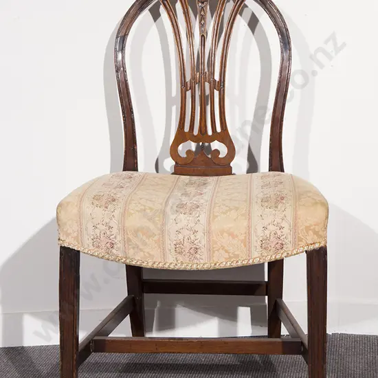 Hepplewhite Period Mahogany Dining Chair