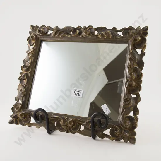 Small Florentine Style Giltwood Mirror