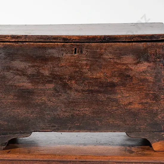 Small C17th Oak Blanket Box