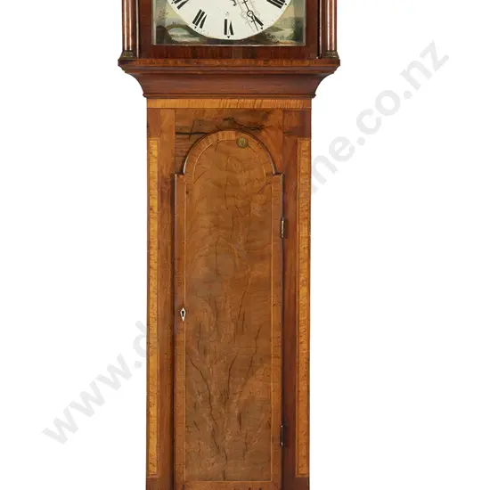 Geo III Mahogany Longcase Clock