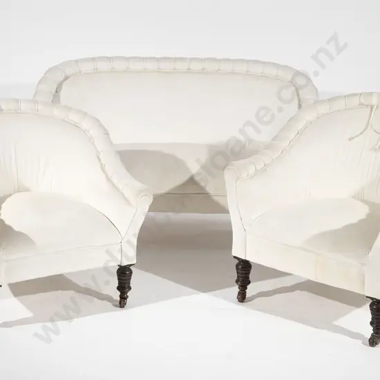 Late Victorian Three Piece Parlour Suite