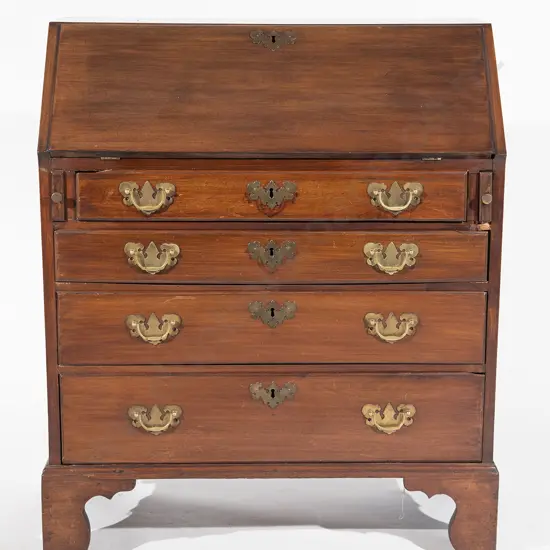 Geo III Mahogany Bureau