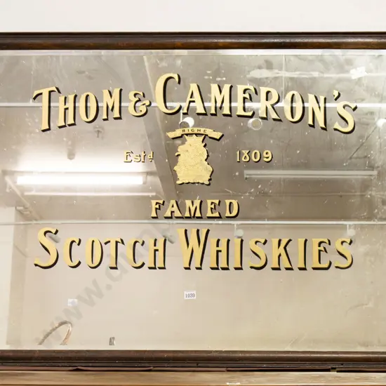 Thom & Camerons Pub Mirror