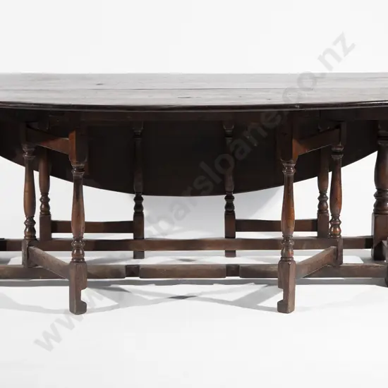 C18th Style Irish Oak Wake Table