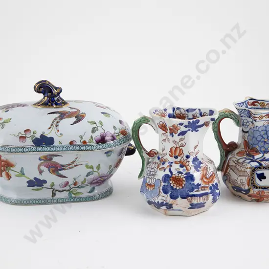 Small C19th Improved Ironstone Tureen & Cover