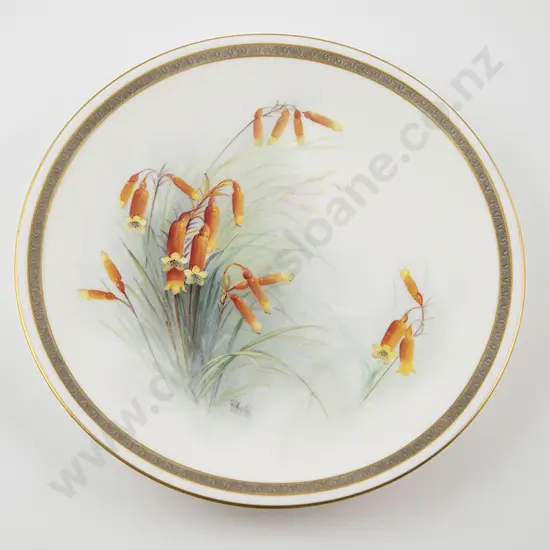 Royal Worcester Christmas Bells Pattern Plate