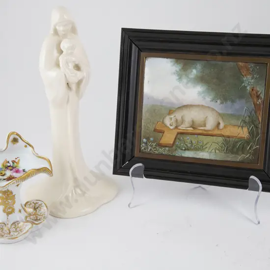 Haeger Figure Of the Madonna & Child