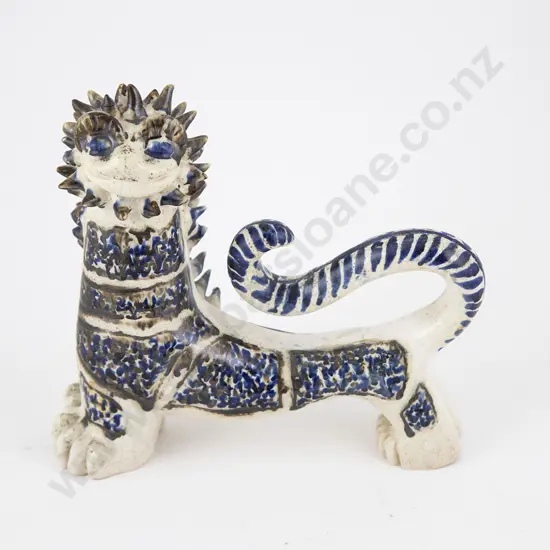 Maitrise De Nimy Stylised Lion Figure