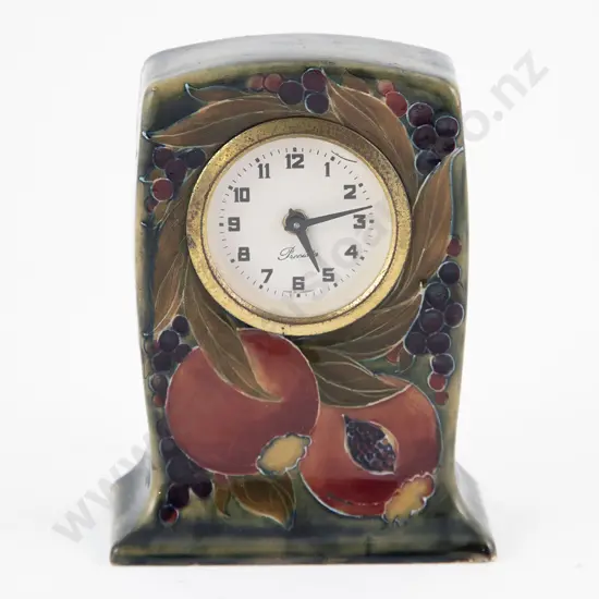 Moorcroft For Liberty & Co Mantle Clock c1913