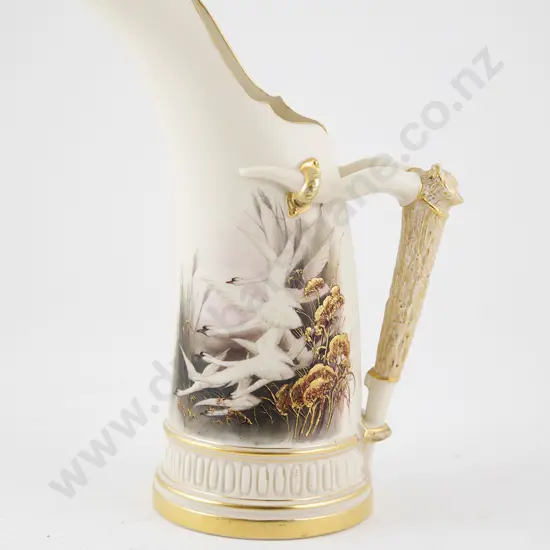 Royal Worcester Tusk Ice Jug
