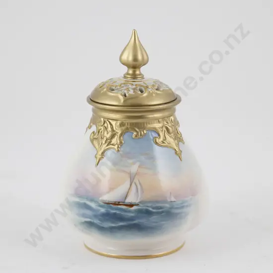 Royal Worcester Vase and Cover