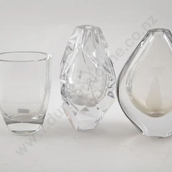 Three Scandinavian Specimen Vases