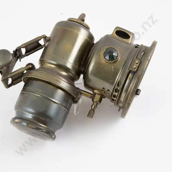 Vintage Joseph Lucas Ltd Brass Carbide Bicycle Lamp
