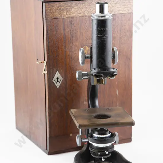 W Watson & Sons "Service" Monocular Microscope