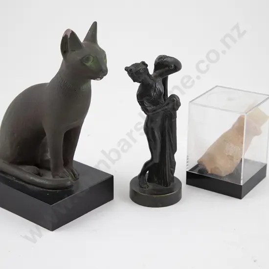 A Small Antique Figure Of A Muse