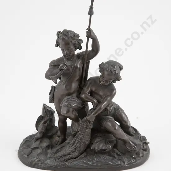C19th French Bronze Group