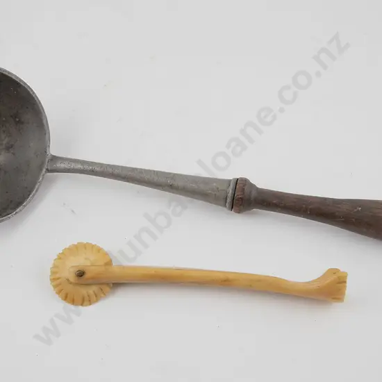 Antique Bone Pastry Cutter