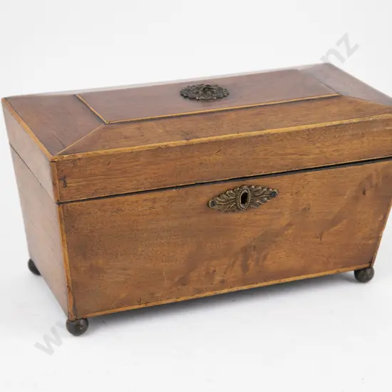 Regency Mahogany Caddy/Stationery Box