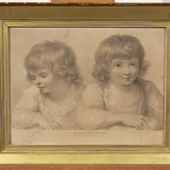 Stipple Engraving - The Truth of Infancy