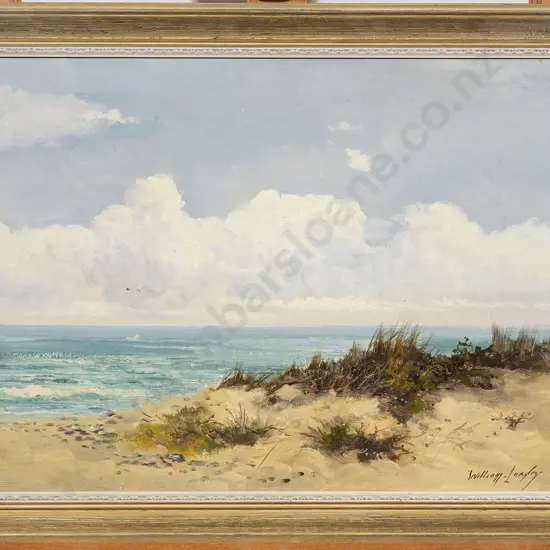 William Langley (British) - Seascape