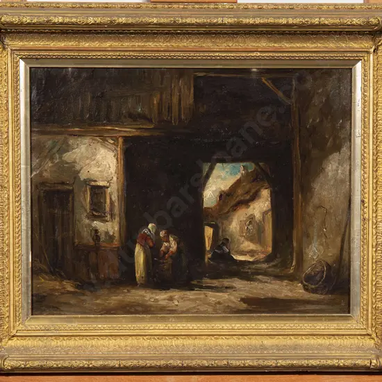 C19th European - Barn Interior