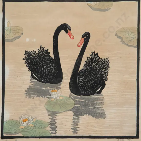 Modern Japanese Woodblock Print