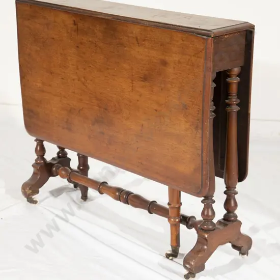 Victorian Mahogany Sutherland Tea Table