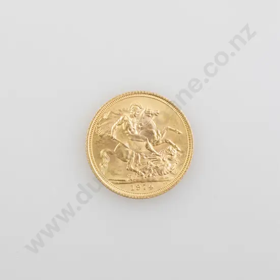 1974 Gold Sovereign