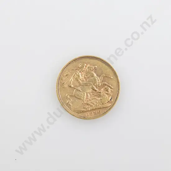 1896 Gold Sovereign