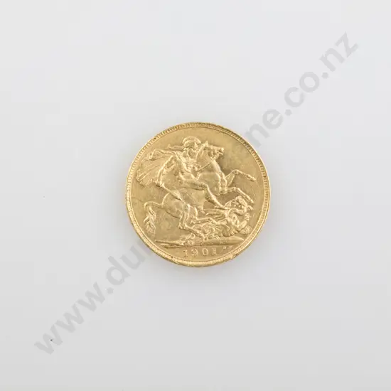 1901 Gold Sovereign
