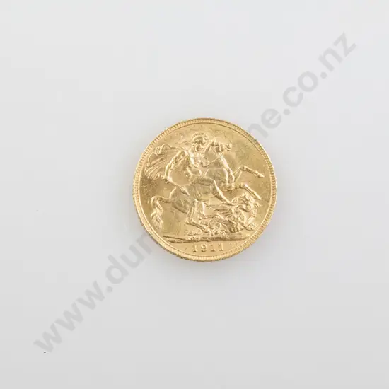 1911 Gold Sovereign