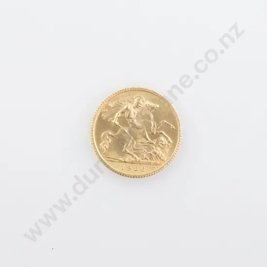 1926 Gold Half Sovereign