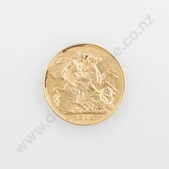 1910 Gold Sovereign