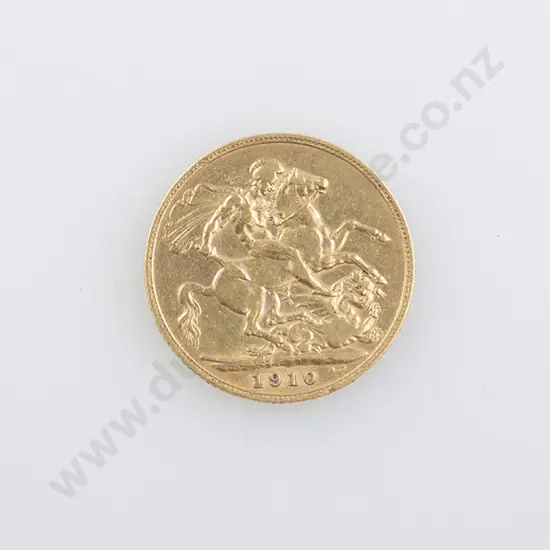 1910 Gold Sovereign